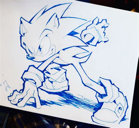 Sonic - Drawing Skill