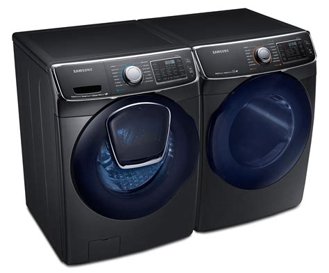 Samsung 5.8 Cu. Ft. Front-Load Washer and 7.5 Cu. Ft. Electric Dryer ...