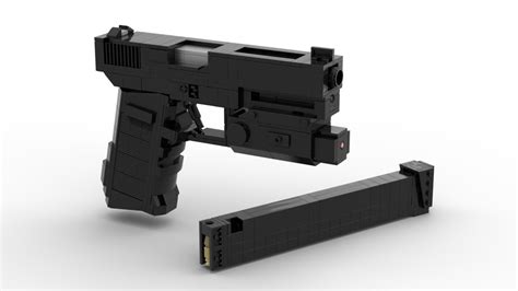 Instructions For Custom LEGO Glock 17 Pistol (1:1 ...