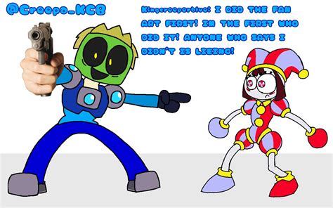 THE TOTAL FIRST DIGITAL CIRCUS FANART!!!! by Kingcreeperblue on DeviantArt