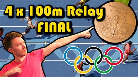 Reaction to Usain Bolt 4 x 100m Relay Final 2016 Rio - YouTube