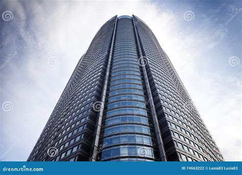 Futuristic Architecture, Office Building Facade Stock Photo - Image of ...