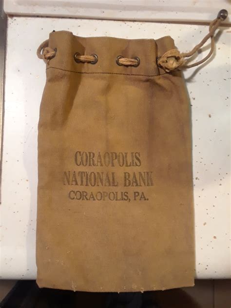 Vintage Bank Coin Bags? | Coin Talk