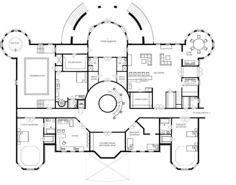 Luxury Mansion Floor Plans