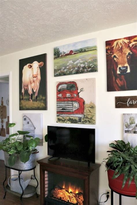 A Gallery Wall Above My Fireplace · Cozy Little House