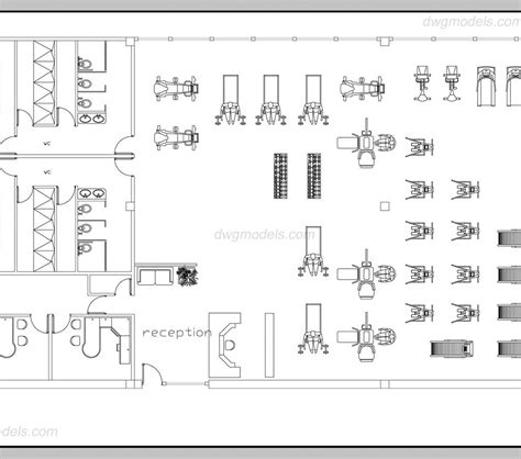 LARGE LIBRARY OF GYM EQUIPMENT, ROOM-AUTOCAD-2D - CAD Files, DWG files ...