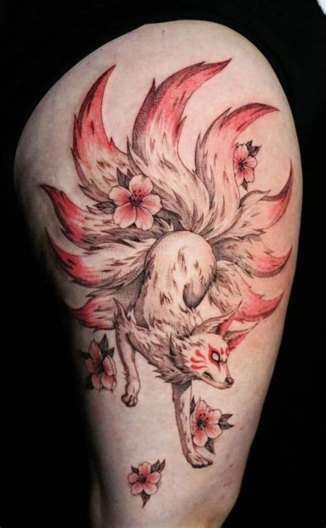 Kitsune Tattoo Design