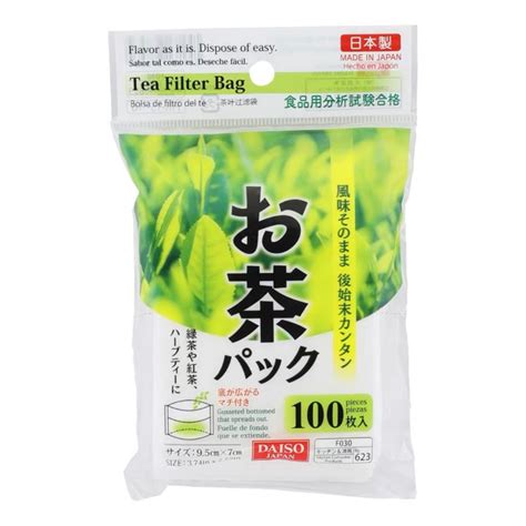 Jual DAISO kertas saring Teh / Tea Filter Bag / saringan teh | Shopee ...