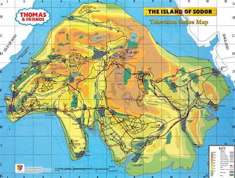 ISLAND OF SODOR FROM THOMAS THE TANK ENGINE MINECRAFT PROJECT Minecraft Map