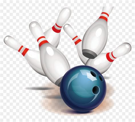 Bowling Ball Bowling Pin Strike Clip Art Vector Bowling, HD Png ...