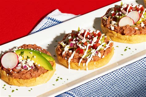 Crunchy Veggie Sopes | BUSH’S® Beans