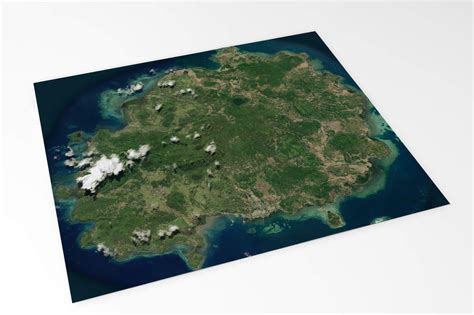 Bawean Island Indonesia - 3D Model by clickshop3d