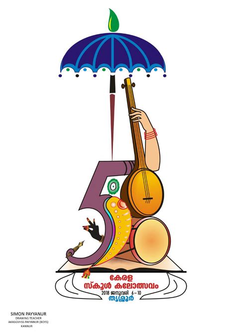 kerala_school_kalolsavam_2018_thrissur_logo : Free Download, Borrow ...