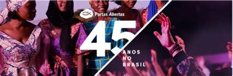 Portas Abertas Brasil completa 45 anos – Ministério São Paulo ...