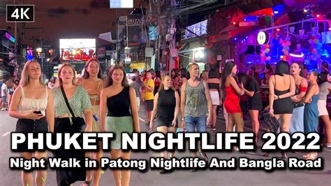 【🇹🇭 4K】Night Walk in Bangla Road, Patong, Phuket - Best Nightlife ...