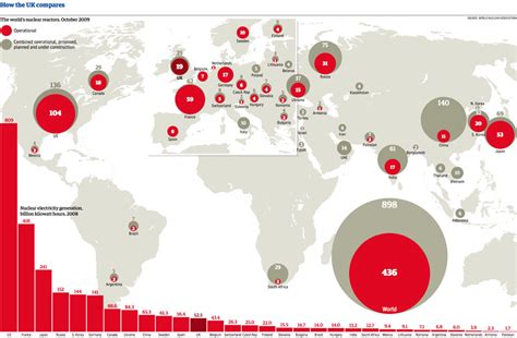 Nuclear Power Plants Map World