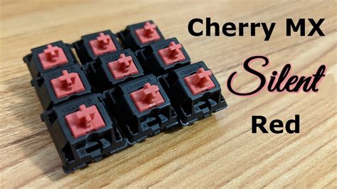 Cherry MX Silent Red switch review - YouTube