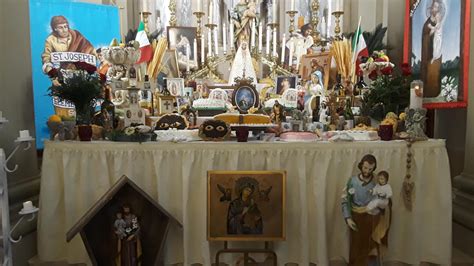 Here is where you can find St. Joseph's Day altars on Friday