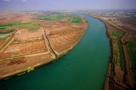 he Tigris is the eastern of the two great rivers that define ...