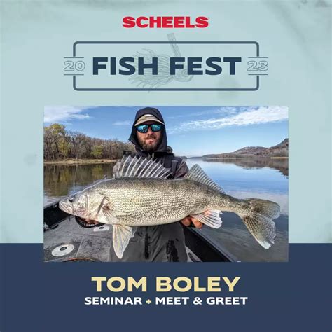 Appleton SCHEELS Walleye Anywhere Anytime Seminar with Tom Boley ...