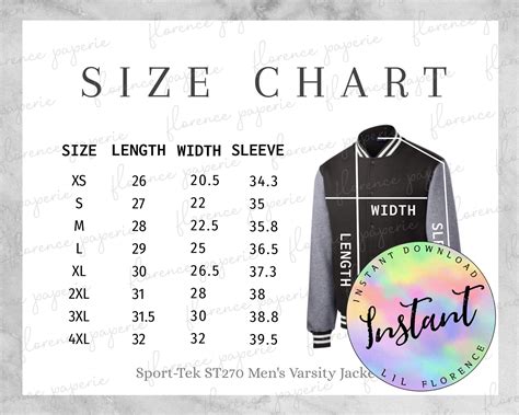 Jacket Sizing Chart | ubicaciondepersonas.cdmx.gob.mx