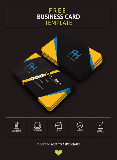 Free downloadable templates for business cards - snoindiana