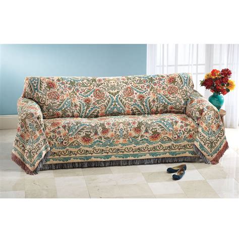 Jacobean Blooms Sofa Cover - Furniture, Home Decor and Home Furnishings ...