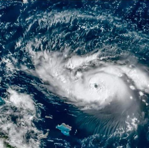 NOAA Satellite Photo Of Hurricane Dorian