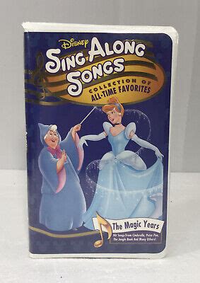 DISNEYS SING ALONG Songs - Sing Along Songs: The Magic Years (VHS, 1997 ...