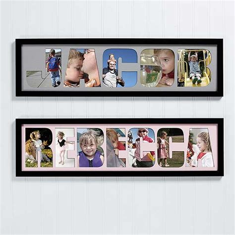 Personalized Photo Name Collage Frame