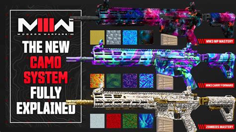 Modern Warfare 3: The NEW CAMOS & Mastery Challenge Systems FULLY ...