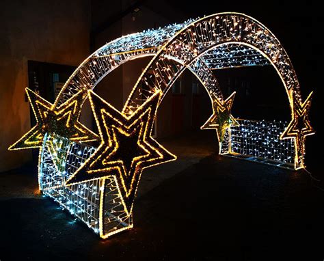 Outdoor Christmas Arch with LED Lights for Sale | YanDecor