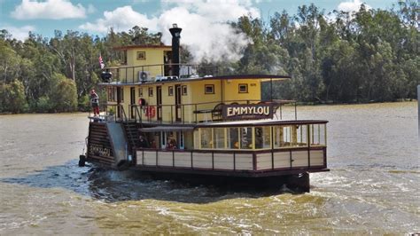 Paddle Steamer Emmylou Murray River Echuca | Victoria Australia Tourist ...