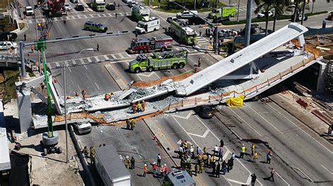 Miami bridge collapse: 2 victims identified, crews trying to recover bodies