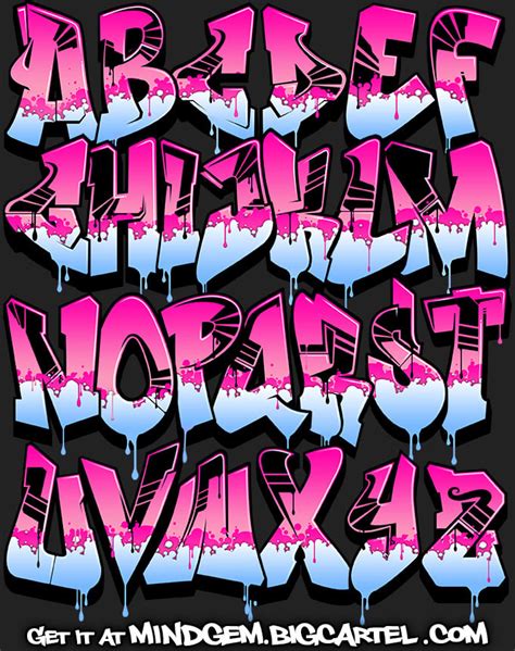 Graffiti Font - Pink Power | Graffiti Fonts