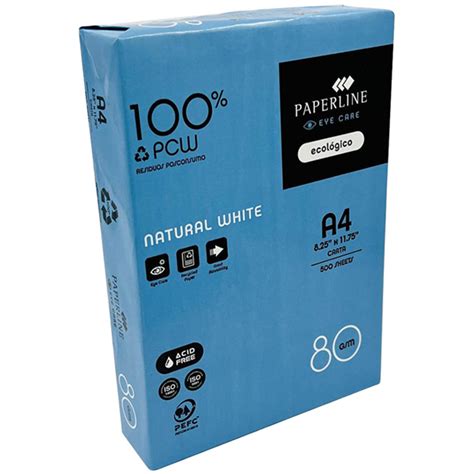 Paper - Paperline 100% Recycled Copy Paper A4 80gsm White 500 Sheets ...