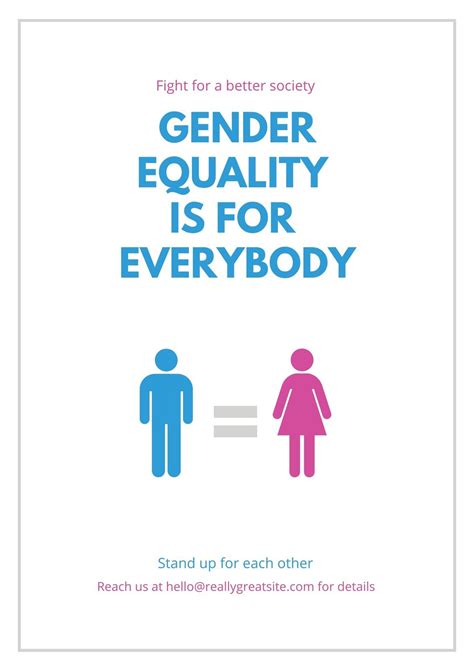 Gender Equality Posters