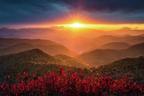 Autumn Blue Ridge Mountain Nc Ridge Autumn - dosamigasiguales