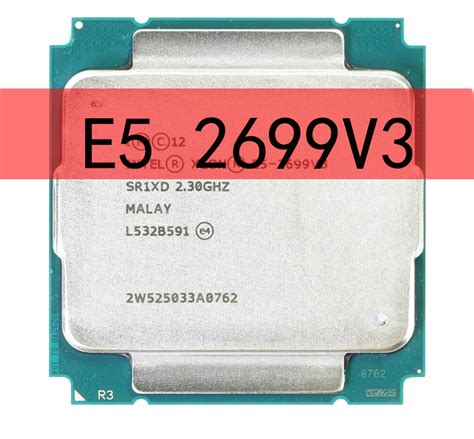 E5 2699 procesador Original Intel Xeon E5 2699V3, E5, 2699, V3, 2,30 ...