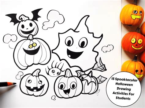 15 Spooktacular Halloween Drawing Activities For Students - Teaching ...