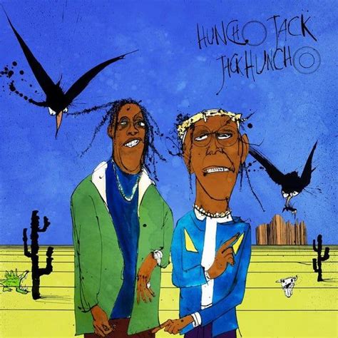 Jack Huncho Cover Poster 12x12" 24x24" 32x32" Quavo & Travis Scott ...