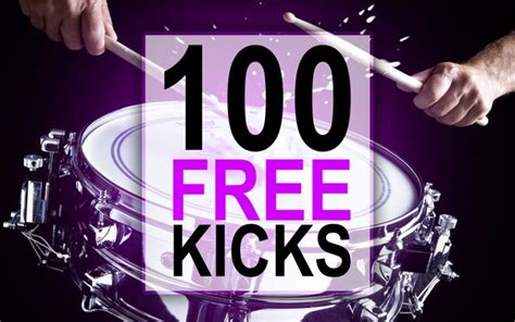 100 Superb FREE Drum Kick Samples | How To Make Electronic Music