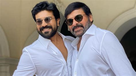 Ram Charan twins with dad Chiranjeevi as he wishes him on 67th birthday ...