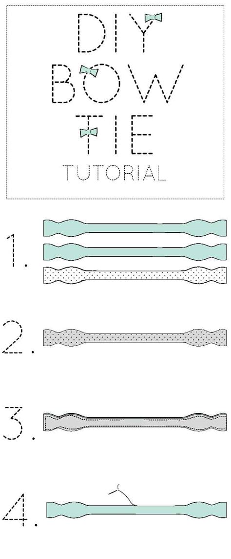 DIY bow tie pattern - see kate sew