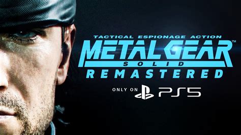 PS5 Metal Gear Solid Remake CONFIRMED - New Engine, Controls & Release ...