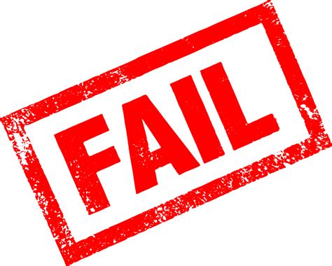 Fail Stamp (PNG Transparent) | OnlyGFX.com