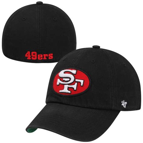 San Francisco 49ers Black Legacy Franchise Fitted Hat