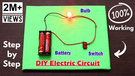 How To Make a Simple Electric Circuit | Working Model School Science ...