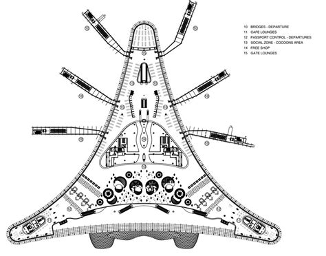 Heydar Aliyev International Airport Interior Design | Site layout plan ...