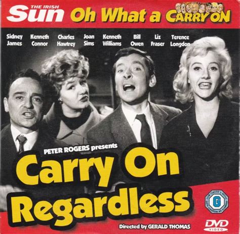 CARRY ON REGARDLESS ( THE IRISH SUN Newspaper DVD ) Sidney James , Joan ...